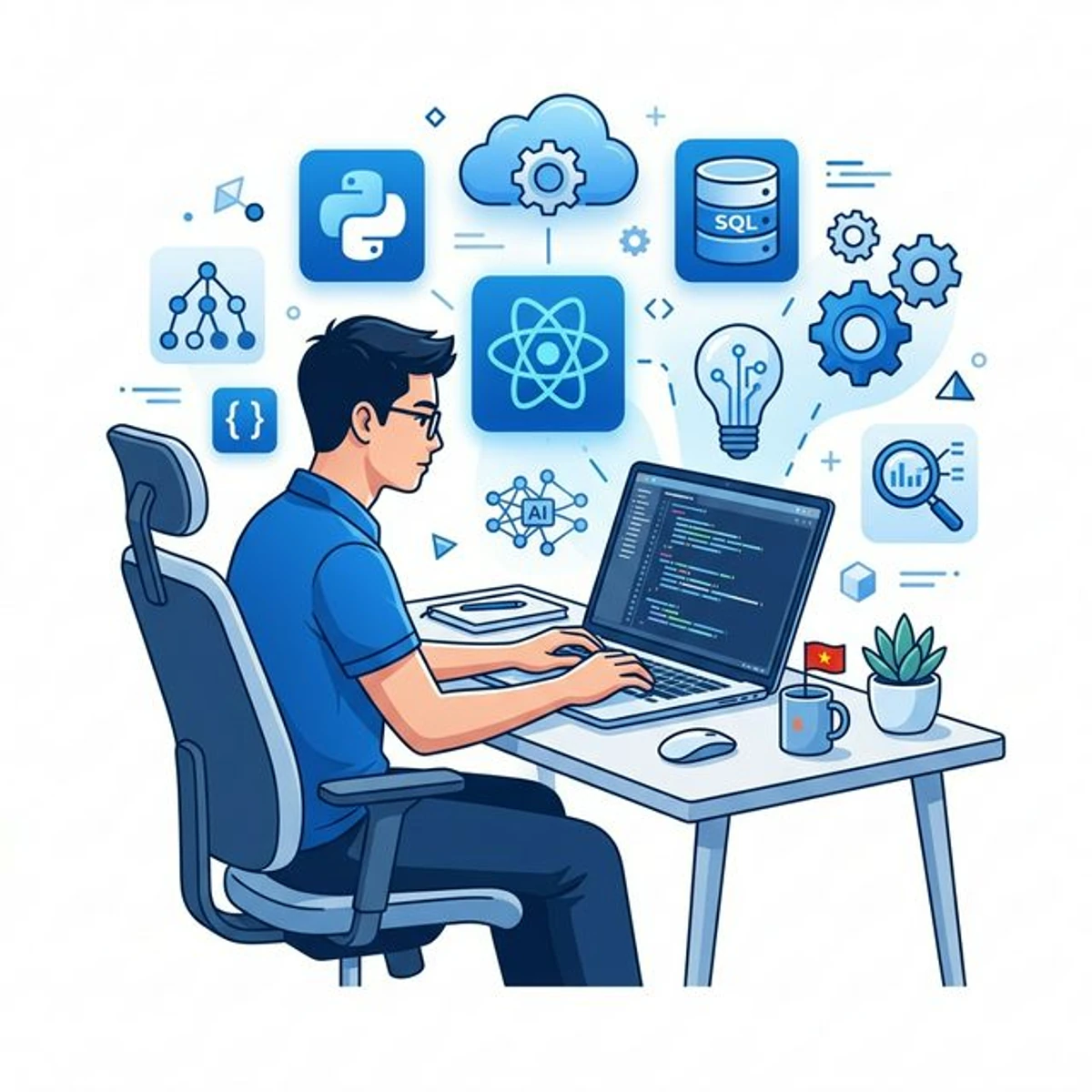 Hướng Dẫn Viết Đồ Án Tốt Nghiệp CNTT Từ A-Z: Quy Trình, Công Nghệ & Code [2026]